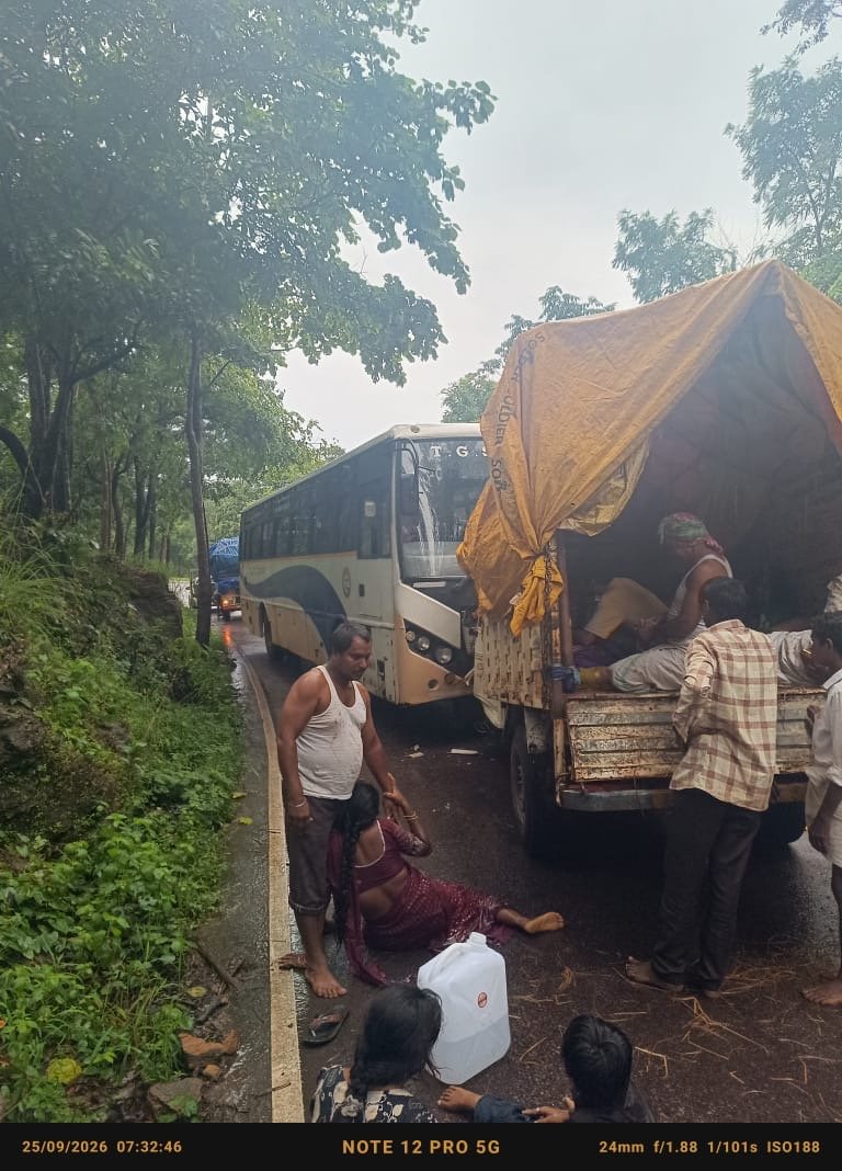 పసర సమీపంలో ఘోర రోడ్డు ప్రమాదం